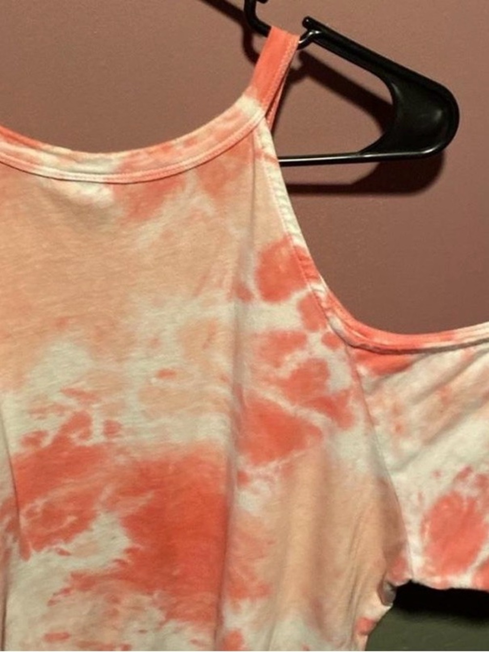 Torrid Feeling Good Cold Shoulder Tie Dye Tee - Picture 4 of 5